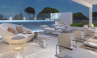 Modern luxury apartments for sale in a new development with spectacular sea views in Benahavis, Marbella 4843 