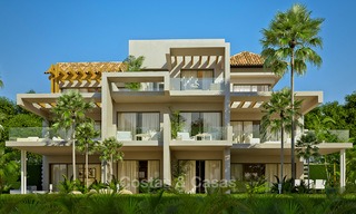 Modern luxury apartments for sale in a new development with spectacular sea views in Benahavis, Marbella 4845 
