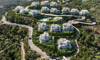 Modern luxury apartments for sale in a new development with spectacular sea views in Benahavis, Marbella 804262 