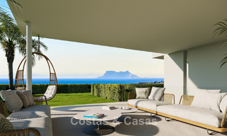 Modern luxury apartments for sale in a new development with spectacular sea views in Benahavis, Marbella 804269 