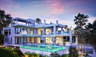 New modern-contemporary villas for sale, panoramic sea views, on the New Golden Mile between Marbella and Estepona 19655 