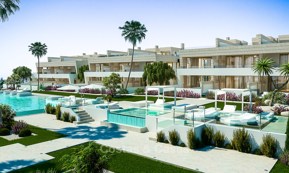 Cutting edge modern luxury apartments and penthouses for sale on the Golden Mile, Marbella 4972