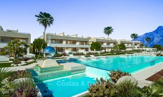 Cutting edge modern luxury apartments and penthouses for sale on the Golden Mile, Marbella 4973 