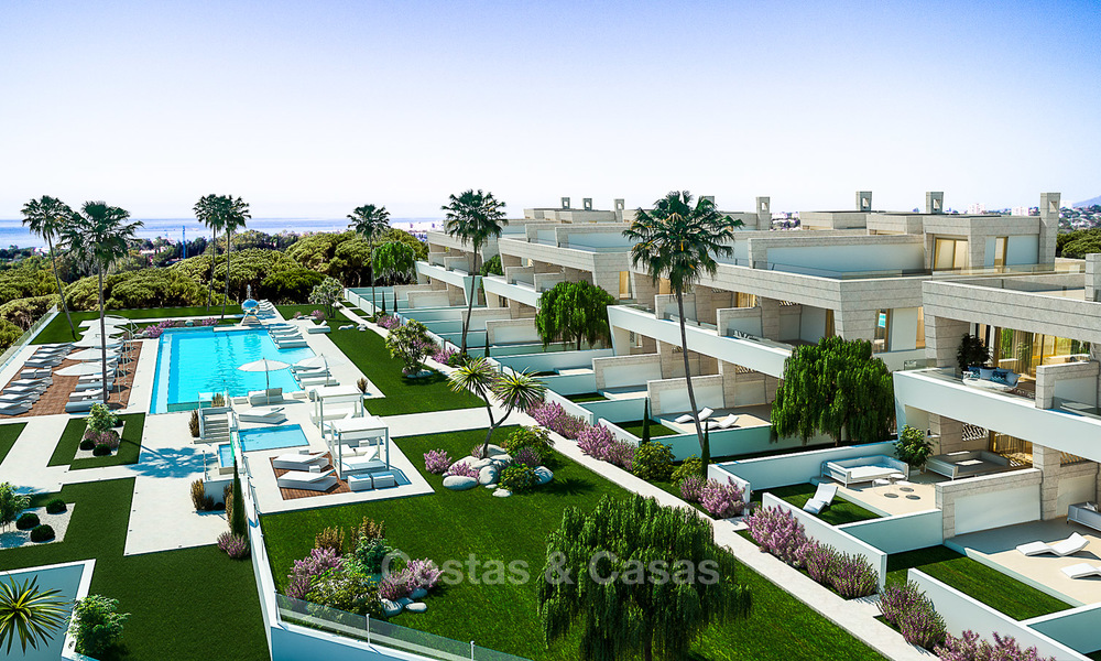Cutting edge modern luxury apartments and penthouses for sale on the Golden Mile, Marbella 4974