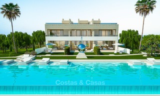 Cutting edge modern luxury apartments and penthouses for sale on the Golden Mile, Marbella 4975 