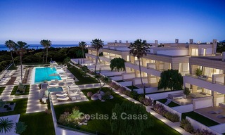 Cutting edge modern luxury apartments and penthouses for sale on the Golden Mile, Marbella 4978 