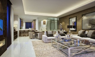Cutting edge modern luxury apartments and penthouses for sale on the Golden Mile, Marbella 4981 