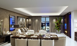 Cutting edge modern luxury apartments and penthouses for sale on the Golden Mile, Marbella 4982 