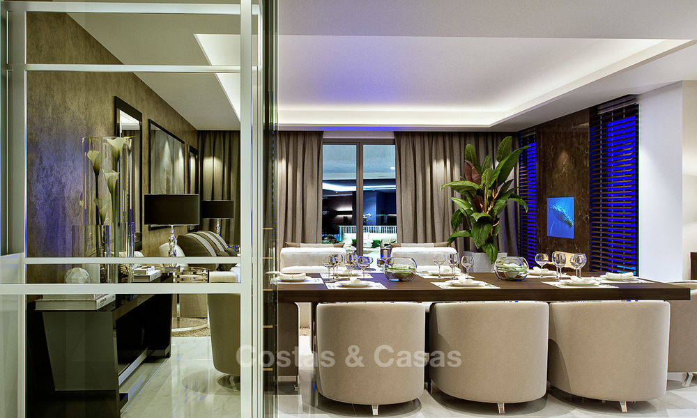 Cutting edge modern luxury apartments and penthouses for sale on the Golden Mile, Marbella 4984