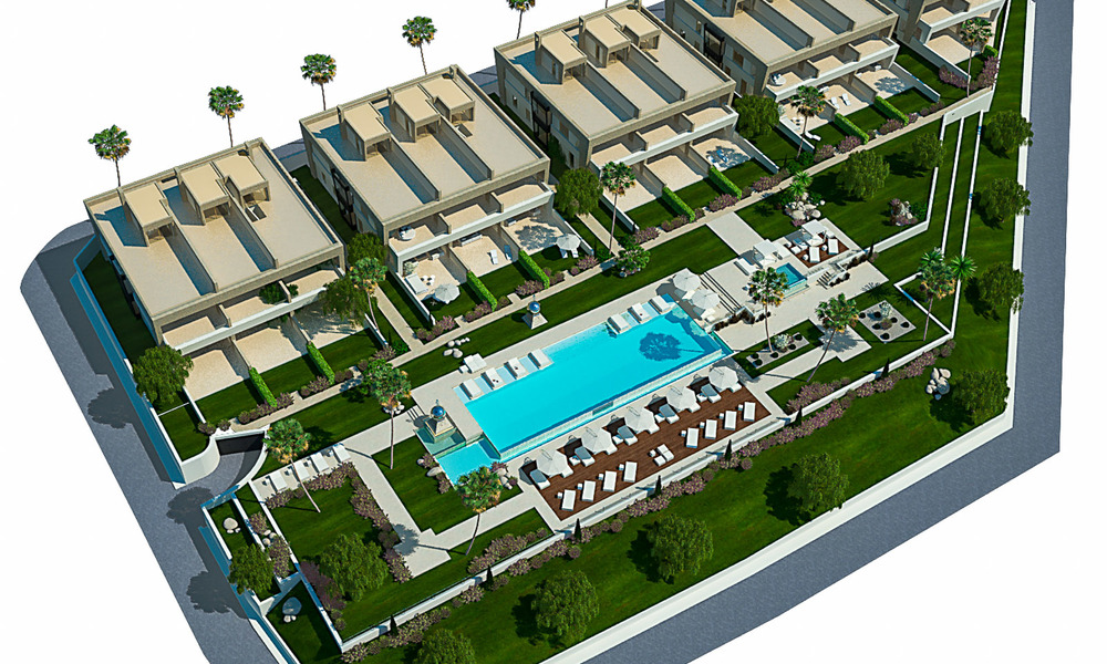 Cutting edge modern luxury apartments and penthouses for sale on the Golden Mile, Marbella 4988