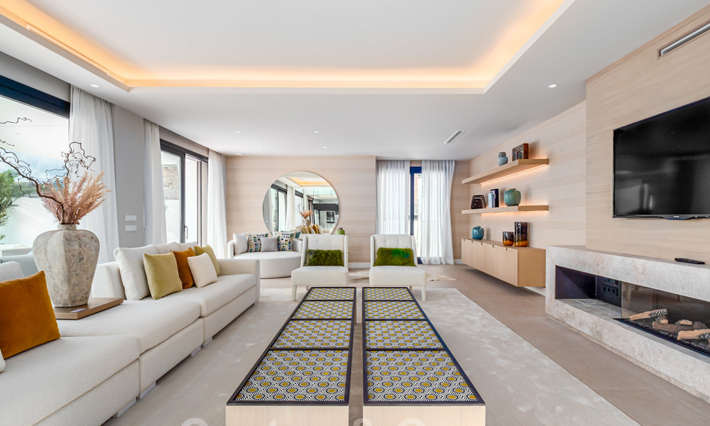 Exclusive modern luxury villas for sale, New Golden Mile, between Marbella and Estepona 25361
