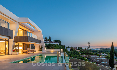 Exclusive modern luxury villas for sale, New Golden Mile, between Marbella and Estepona 25373