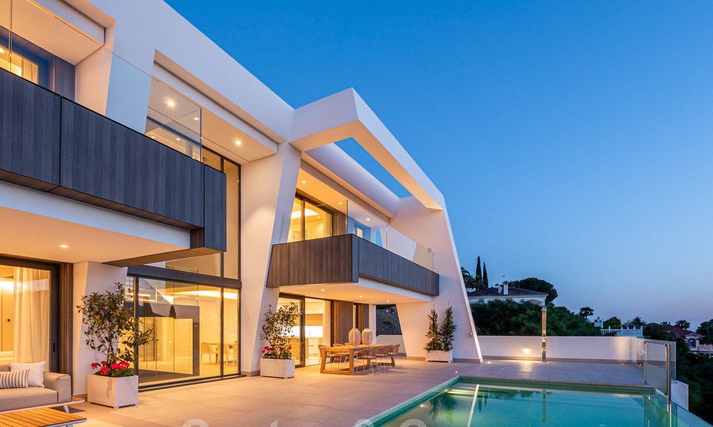 Exclusive modern luxury villas for sale, New Golden Mile, between Marbella and Estepona 25374