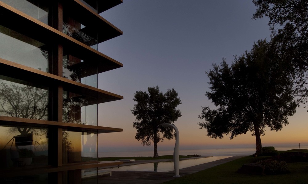 Minimalist modern contemporary designer villa for sale, spectacular sea views, Benalmadena, Costa del Sol 5147