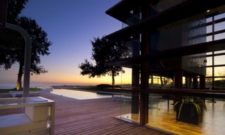 Minimalist modern contemporary designer villa for sale, spectacular sea views, Benalmadena, Costa del Sol 5151 