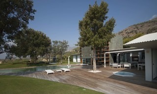 Minimalist modern contemporary designer villa for sale, spectacular sea views, Benalmadena, Costa del Sol 5135 