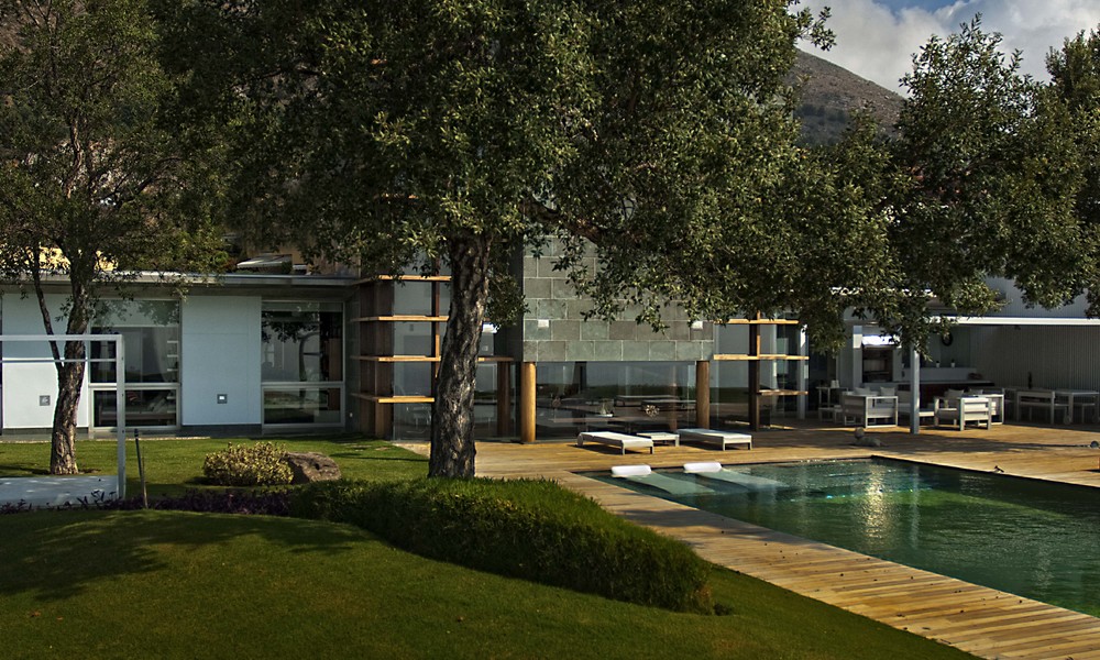 Minimalist modern contemporary designer villa for sale, spectacular sea views, Benalmadena, Costa del Sol 5136