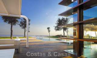 Minimalist modern contemporary designer villa for sale, spectacular sea views, Benalmadena, Costa del Sol 38509 