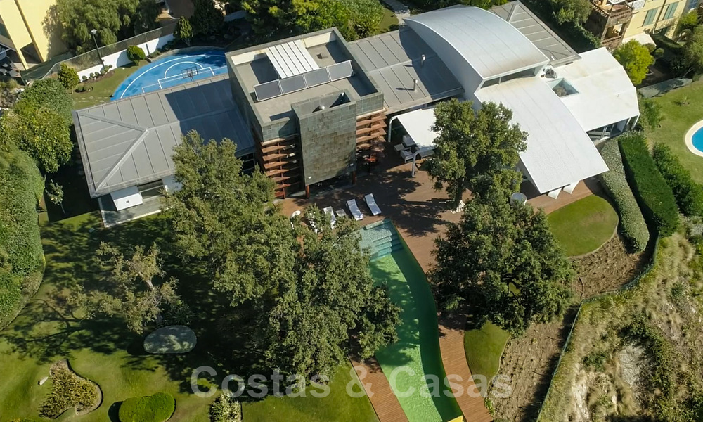 Minimalist modern contemporary designer villa for sale, spectacular sea views, Benalmadena, Costa del Sol 38511