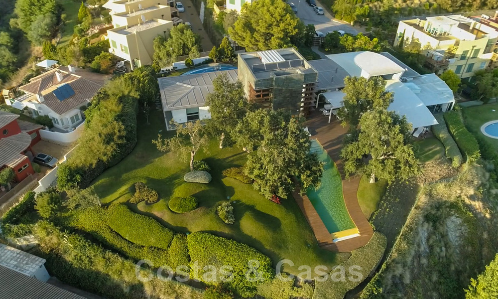Minimalist modern contemporary designer villa for sale, spectacular sea views, Benalmadena, Costa del Sol 38513