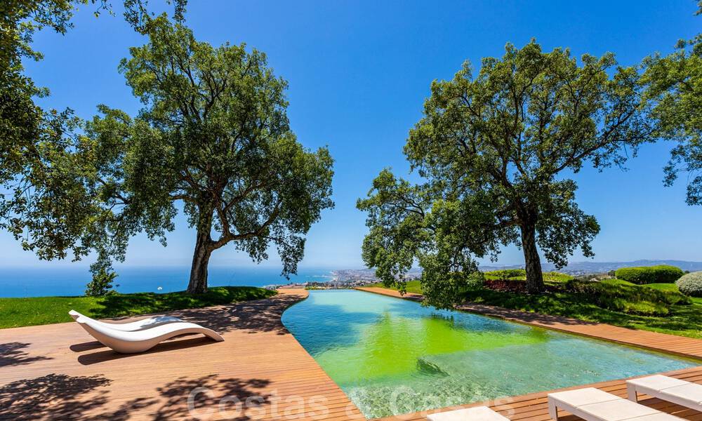 Minimalist modern contemporary designer villa for sale, spectacular sea views, Benalmadena, Costa del Sol 38515