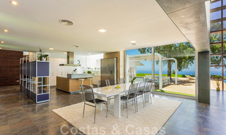 Minimalist modern contemporary designer villa for sale, spectacular sea views, Benalmadena, Costa del Sol 38516 