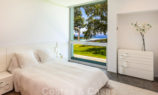 Minimalist modern contemporary designer villa for sale, spectacular sea views, Benalmadena, Costa del Sol 38517 