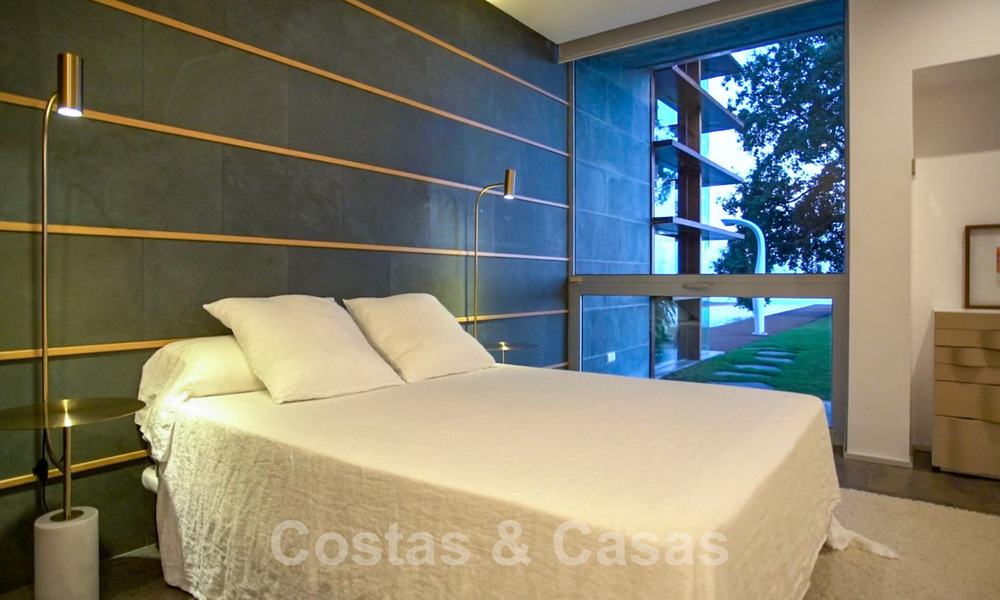 Minimalist modern contemporary designer villa for sale, spectacular sea views, Benalmadena, Costa del Sol 38519