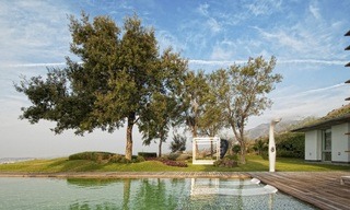 Minimalist modern contemporary designer villa for sale, spectacular sea views, Benalmadena, Costa del Sol 5142 