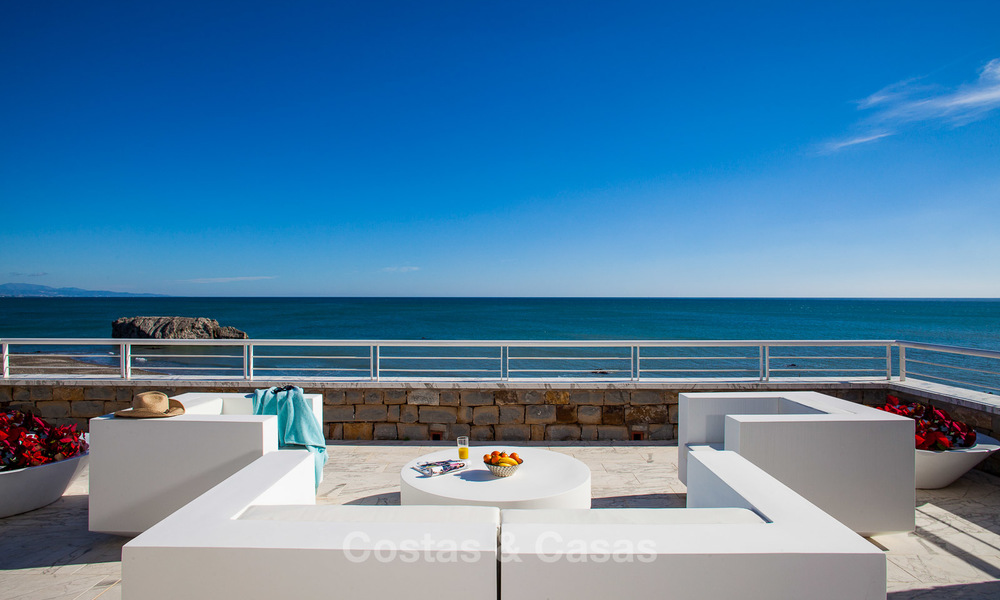 Newly renovated frontline beach apartments for sale, ready to move in, Casares, Costa del Sol 5346