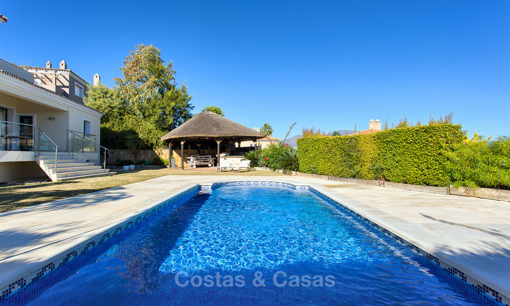 Spacious and attractive renovated villa with sea views for sale, La Duquesa, Manilva, Costa del Sol 5539