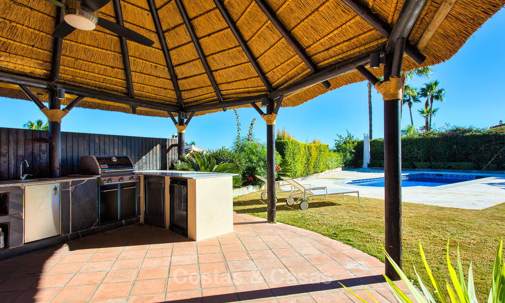 Spacious and attractive renovated villa with sea views for sale, La Duquesa, Manilva, Costa del Sol 5540
