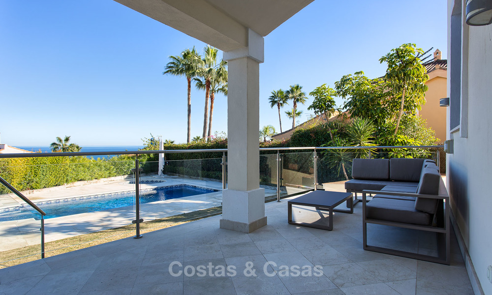 Spacious and attractive renovated villa with sea views for sale, La Duquesa, Manilva, Costa del Sol 5561
