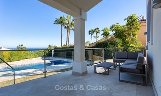 Spacious and attractive renovated villa with sea views for sale, La Duquesa, Manilva, Costa del Sol 5561 