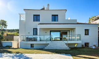 Spacious and attractive renovated villa with sea views for sale, La Duquesa, Manilva, Costa del Sol 5562 