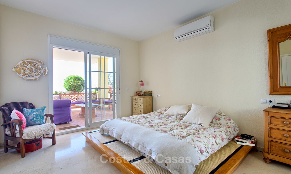 Very spacious, cosy and convenient luxury penthouse apartment for sale, Estepona center 5631
