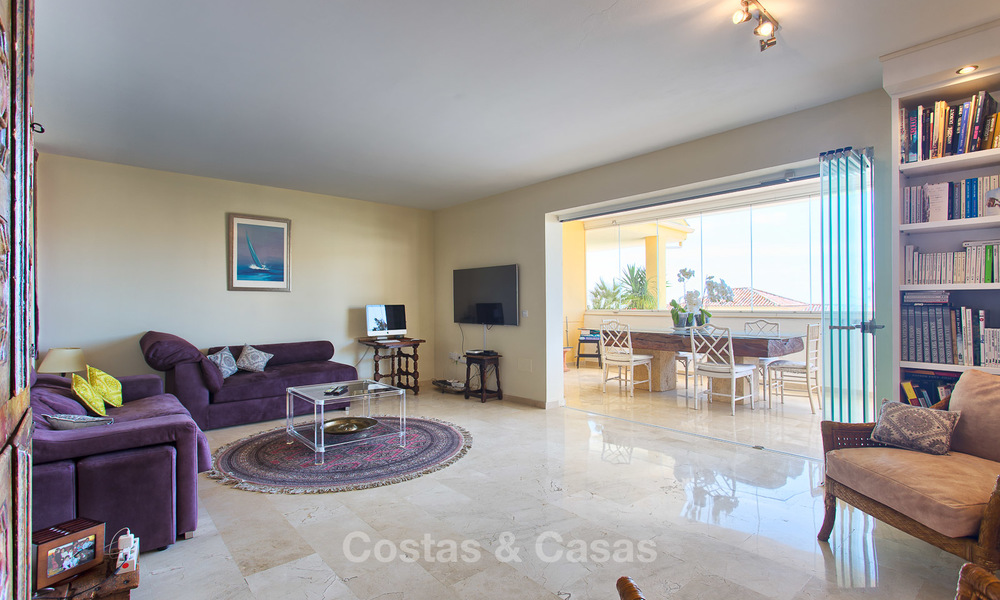 Very spacious, cosy and convenient luxury penthouse apartment for sale, Estepona center 5635