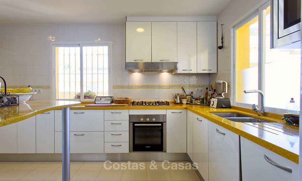 Very spacious, cosy and convenient luxury penthouse apartment for sale, Estepona center 5641