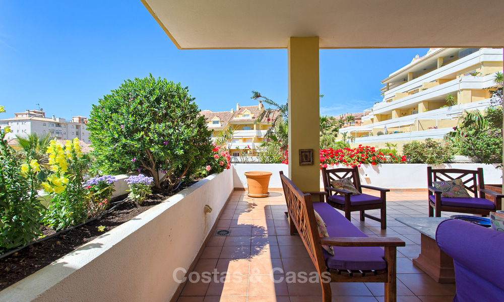 Very spacious, cosy and convenient luxury penthouse apartment for sale, Estepona center 5653