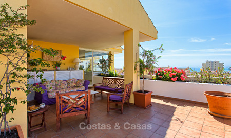 Very spacious, cosy and convenient luxury penthouse apartment for sale, Estepona center 5659