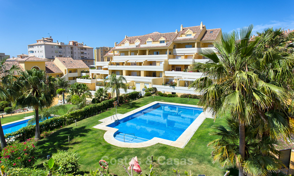 Very spacious, cosy and convenient luxury penthouse apartment for sale, Estepona center 5660