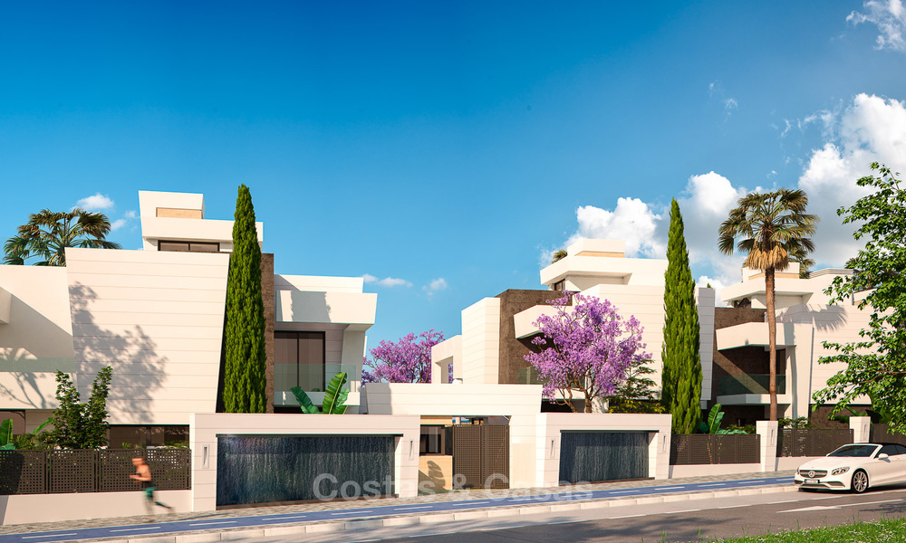 Completed! Last villa! Captivating new luxury beachside villas for sale, contemporary style, San Pedro, Marbella 5626