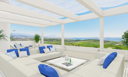 New avant-garde golf apartments and townhouses for sale, breath taking sea views, Casares, Costa del Sol 5723