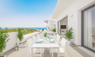 New avant-garde golf apartments and townhouses for sale, breath taking sea views, Casares, Costa del Sol 5725 