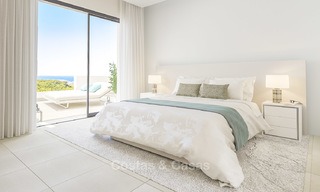 New avant-garde golf apartments and townhouses for sale, breath taking sea views, Casares, Costa del Sol 5726 