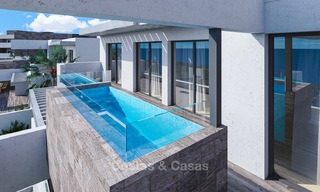 New modern frontline golf apartments for sale, La Cala de Mijas, Costa del Sol 5702 