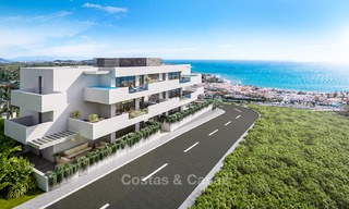 New modern frontline golf apartments for sale, La Cala de Mijas, Costa del Sol 5704 
