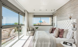 Modern first line beach villa for sale in Marbella, with stunning sea views 5757 