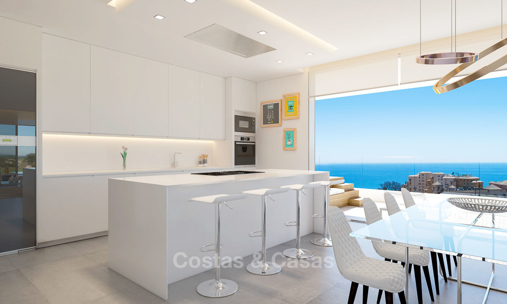 Sunny, modern luxury apartments for sale, with unobstructed sea views, Fuengirola, Costa del Sol 5837