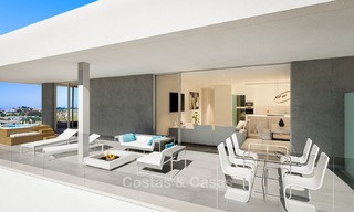Sunny, modern luxury apartments for sale, with unobstructed sea views, Fuengirola, Costa del Sol 5839 